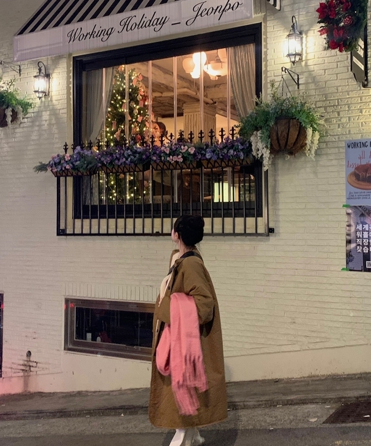 ふわふわウールロングマフラー DEEP PINK