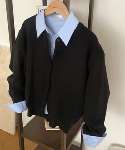 ラウンドニットカーディガン(10color)