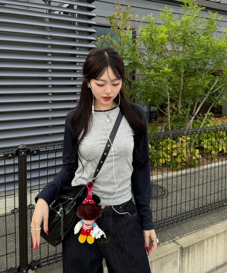 ラグラン長袖Tシャツ｜長袖Tシャツ｜韓国ファッション通販 SONA