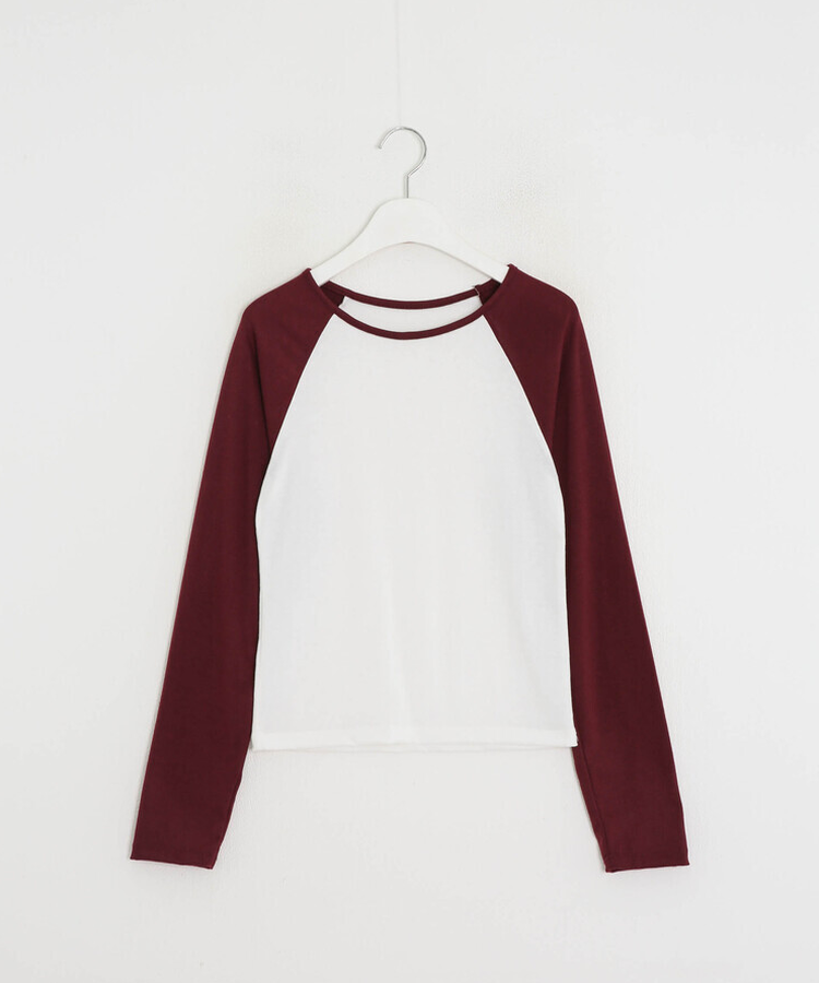 ラグラン長袖Tシャツ