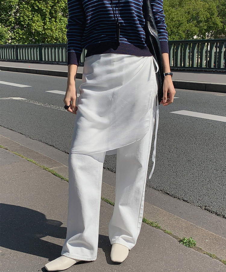 シアーレイヤードスカート｜ミニスカート｜韓国ファッション通販