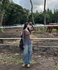 【7次再オーダー❤️MADE】ドットレイヤード風ワッペンカーディガン BROWN