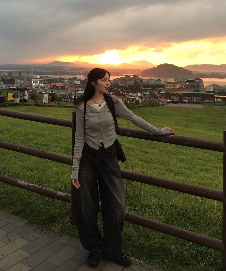 【7次再オーダー❤️MADE】ドットレイヤード風ワッペンカーディガン GRAY