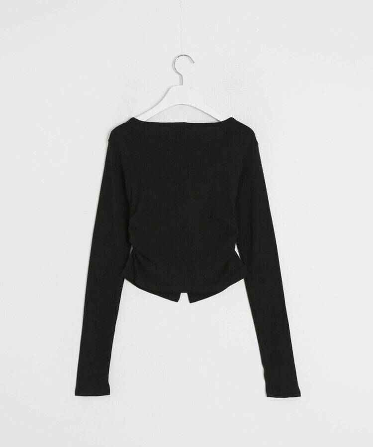 【7次再オーダー❤️MADE】ドットレイヤード風ワッペンカーディガン