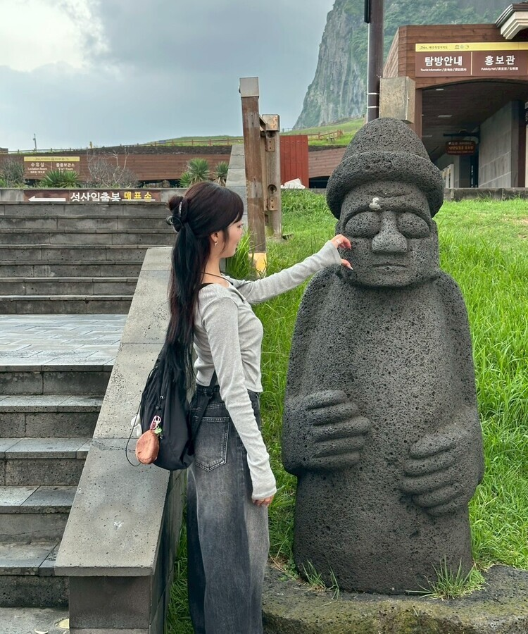 【NEWカラー❤️MADE】ドットレイヤード風ワッペンカーディガン GRAY