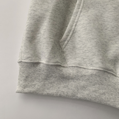 刺繍フードルーズジップアップ(6color)