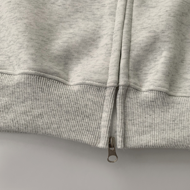 미키 어텀 오버핏 가을 긴팔 쭈리 자수 후드 집업 루즈핏 아우터 아방핏 후드티 후리스 자켓 6color