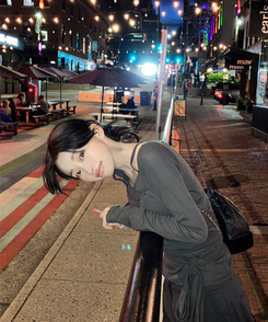 【SET】ラップレイヤード長袖Ｔシャツ CHARCOAL