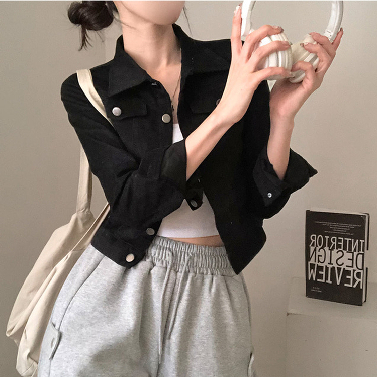 포켓 코듀로이 골덴 셔츠 자켓 블랙