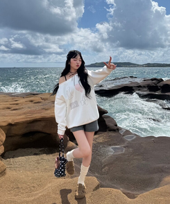 ルーズフィットソックス BEIGE