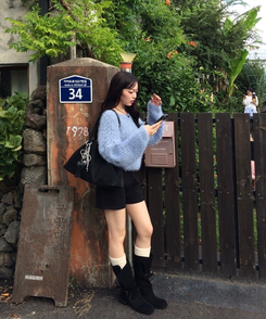 ルーズフィットソックス BEIGE