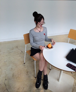 ルーズフィットソックス CHARCOAL