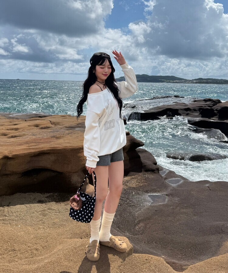 ルーズフィットソックス BEIGE