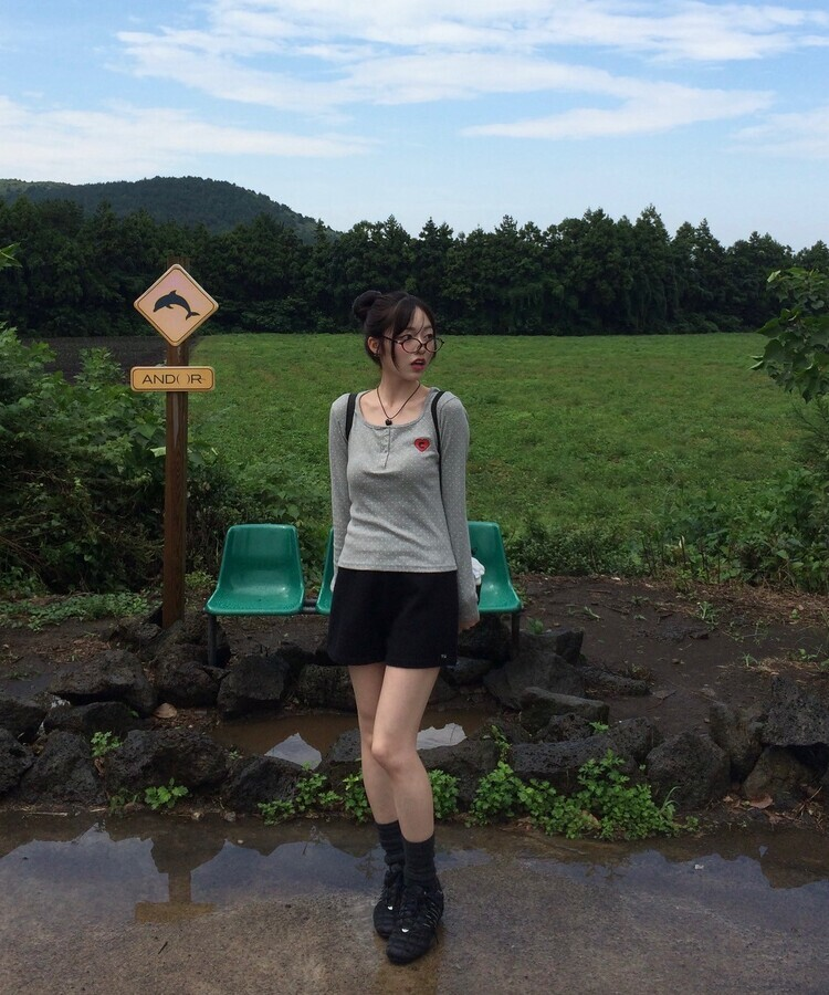 ルーズフィットソックス CHARCOAL