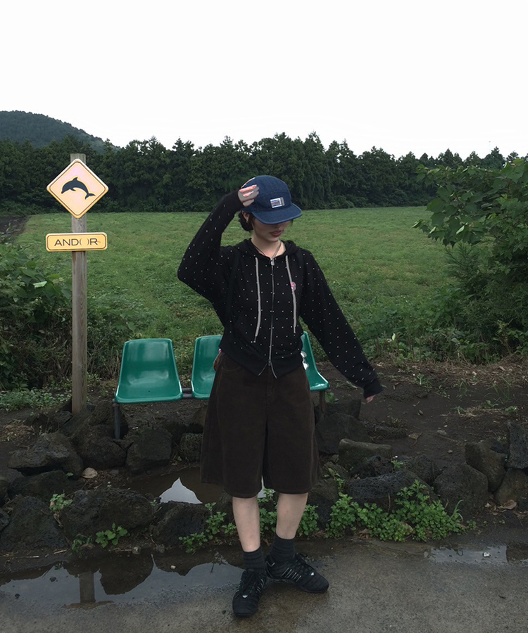 ルーズフィットソックス CHARCOAL