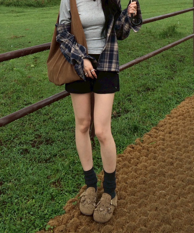 ルーズフィットソックス CHARCOAL