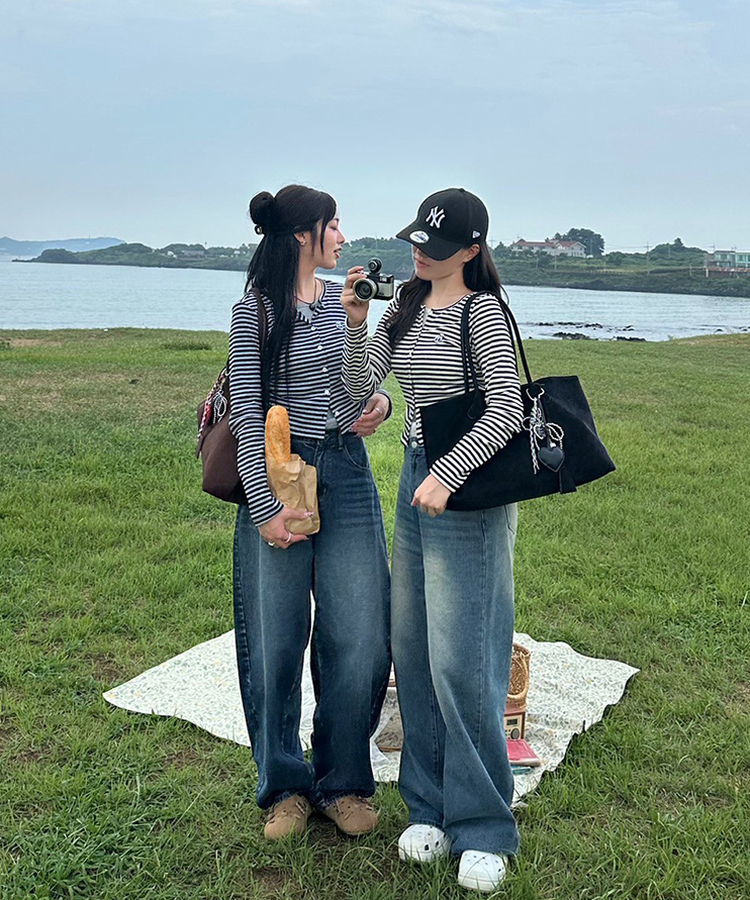 스웨이드 스퀘어 백 브라운