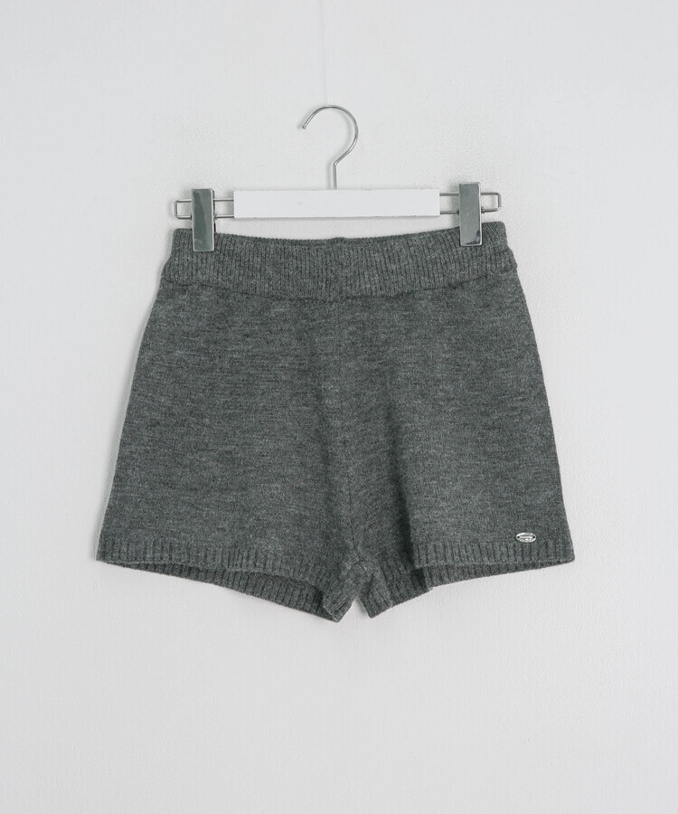 니트 숏 팬던트 팬츠