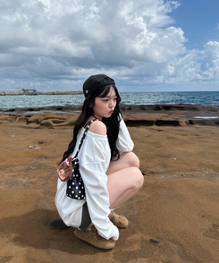 니트 숏 팬던트 팬츠 그레이