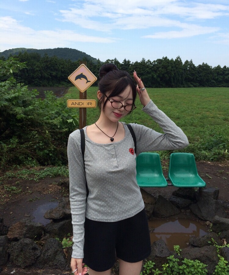 니트 숏 팬던트 팬츠 블랙