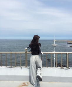 【丈別】ワイドトレーニングパンツ GRAY