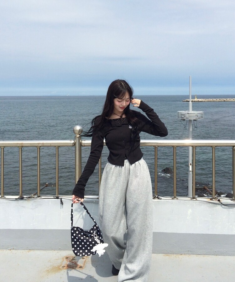 【丈別】ワイドトレーニングパンツ GRAY