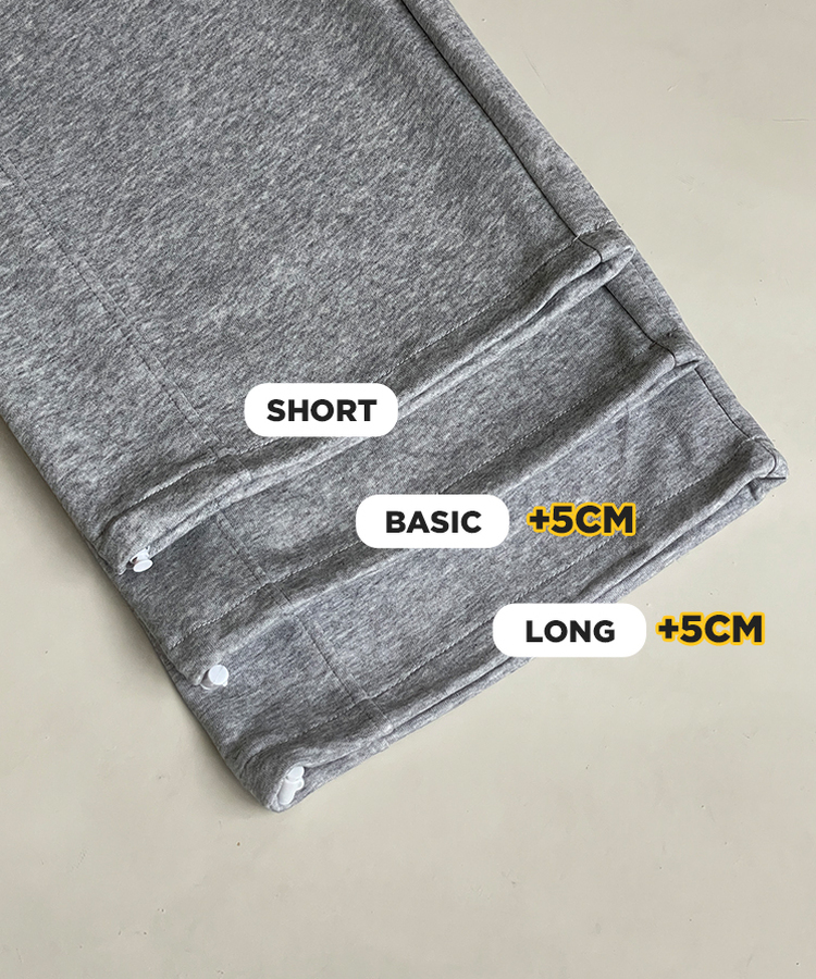 【丈別】ワイドトレーニングパンツ