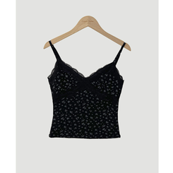 【SET】フラワーキャミソール カーディガン