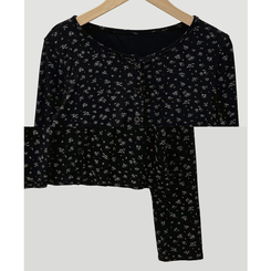 【SET】フラワーキャミソール カーディガン