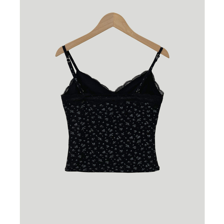 【SET】フラワーキャミソール カーディガン