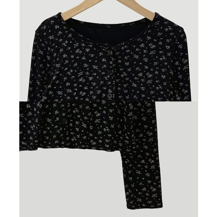 【SET】フラワーキャミソール カーディガン