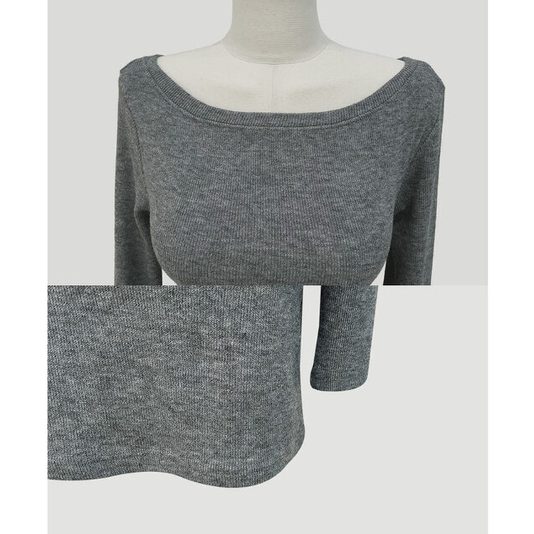 【ベルト付き】ワンショルダーニットワンピース