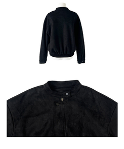 スエードブルゾンジャケット