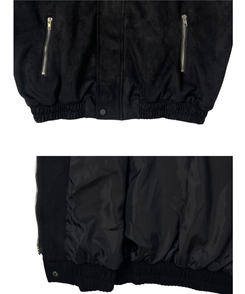 スエードブルゾンジャケット