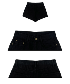 3分丈コットンショートパンツ