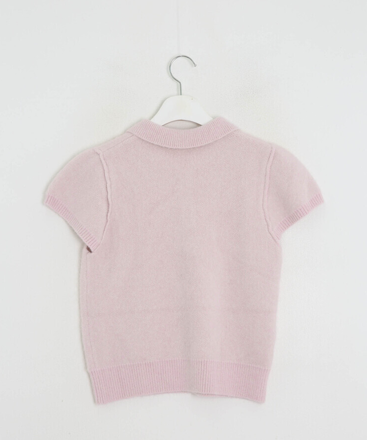 소피 카라 반팔 니트