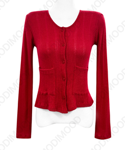 パンチングポケットカーディガン