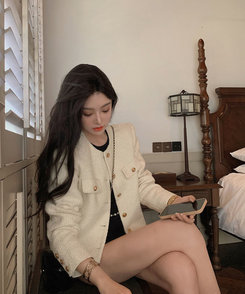 クラシックツイードジャケット IVORY