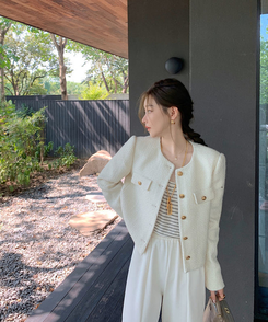 クラシックツイードジャケット IVORY