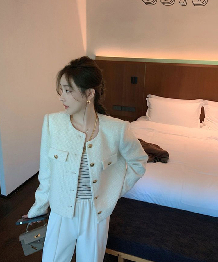 クラシックツイードジャケット IVORY