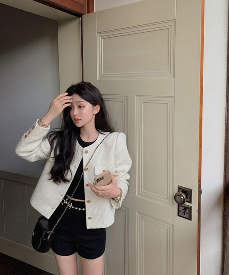 クラシックツイードジャケット IVORY