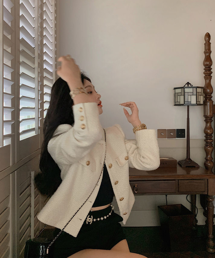 クラシックツイードジャケット IVORY