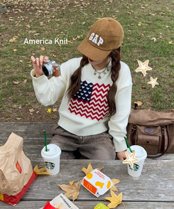 USAラウンドニット｜ニット｜韓国ファッション通販 SONA