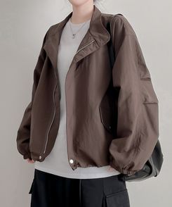 ハイブレインウィンドブレーカー BROWN