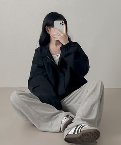 ハイブレインウィンドブレーカー BLACK