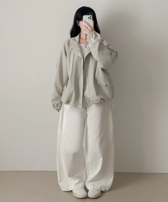 ハイブレインウィンドブレーカー LIGHT GRAY