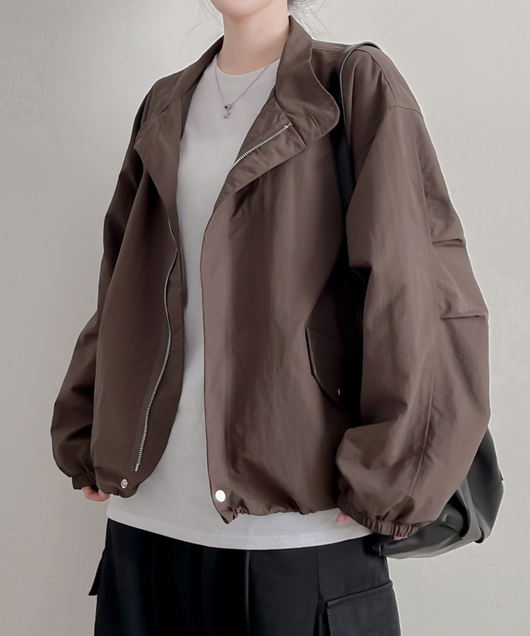 ハイブレインウィンドブレーカー BROWN