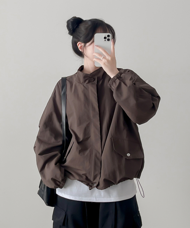 ハイブレインウィンドブレーカー BROWN