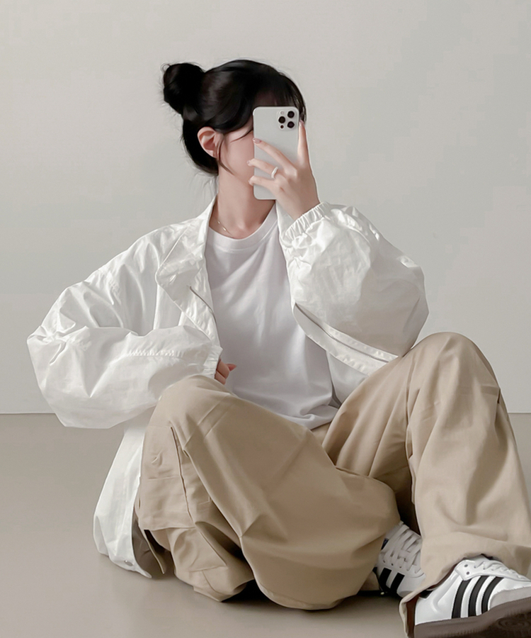 ハイブレインウィンドブレーカー IVORY