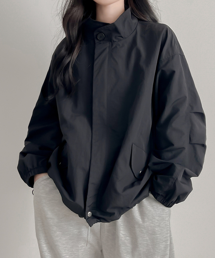 ハイブレインウィンドブレーカー BLACK